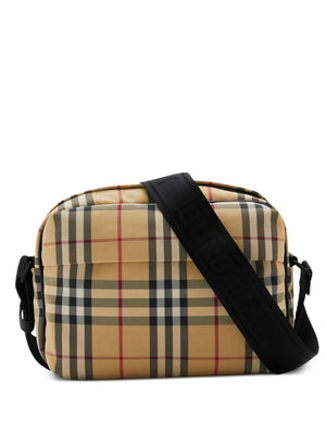 BURBERRY Men's Beige Crossbody Handbag for SS24 Fashion Season