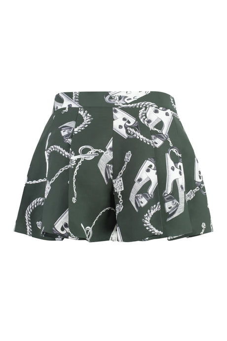 BURBERRY Chic Mini Shorts with Knight Motif