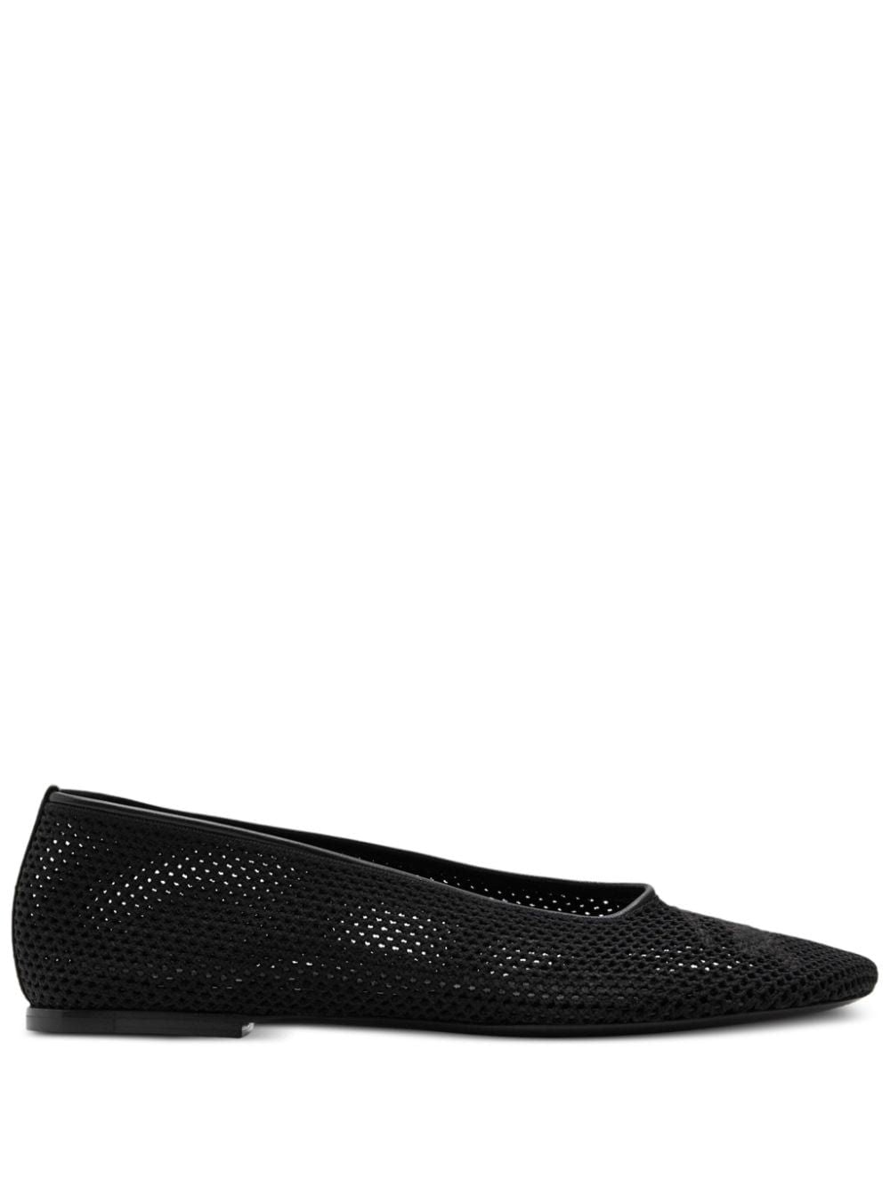 BURBERRY Elegant Black Ballerina Shoes for Women - SS24 Collection