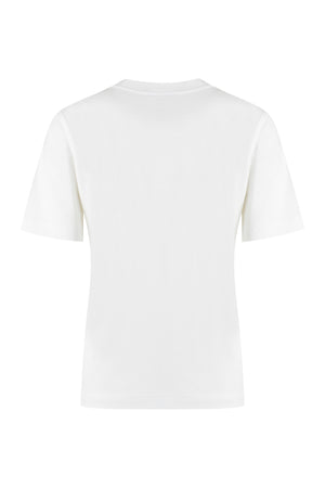 BURBERRY Classic White Crew-Neck T-Shirt for Women - SS24 Collection