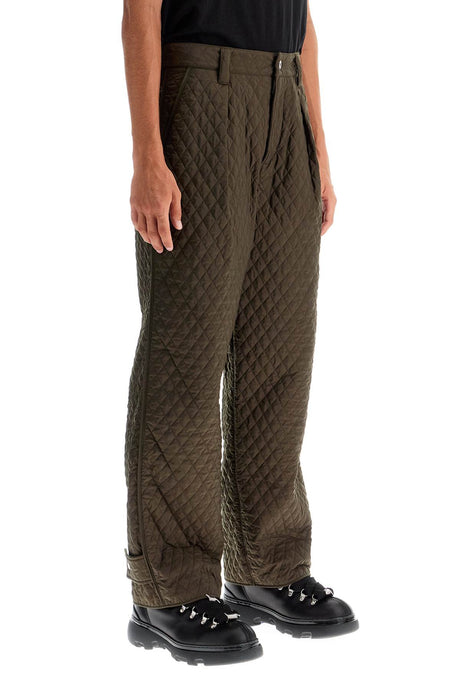 BURBERRY Quilted Nylon Oversized Trousers