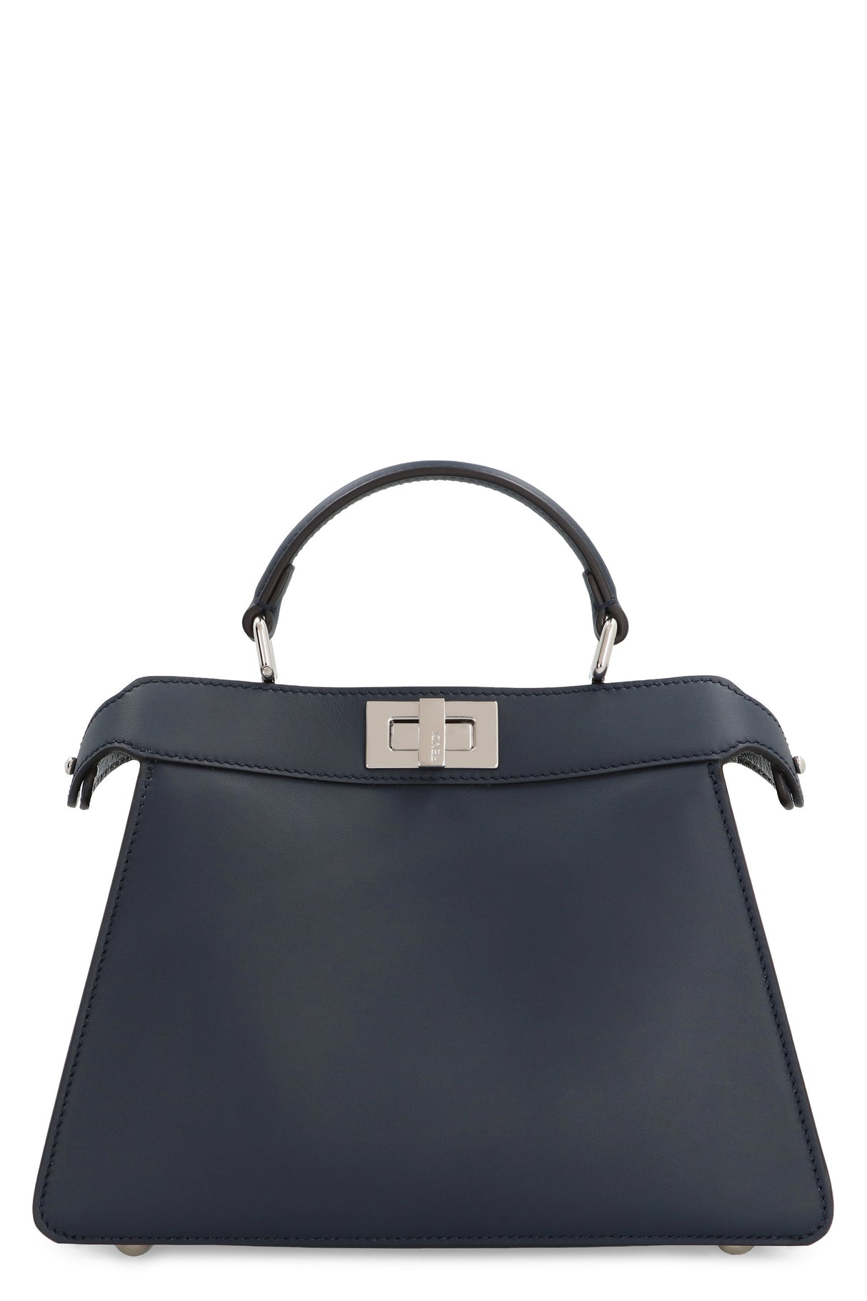 Blue Leather Top Handle Handbag by FENDI for Women