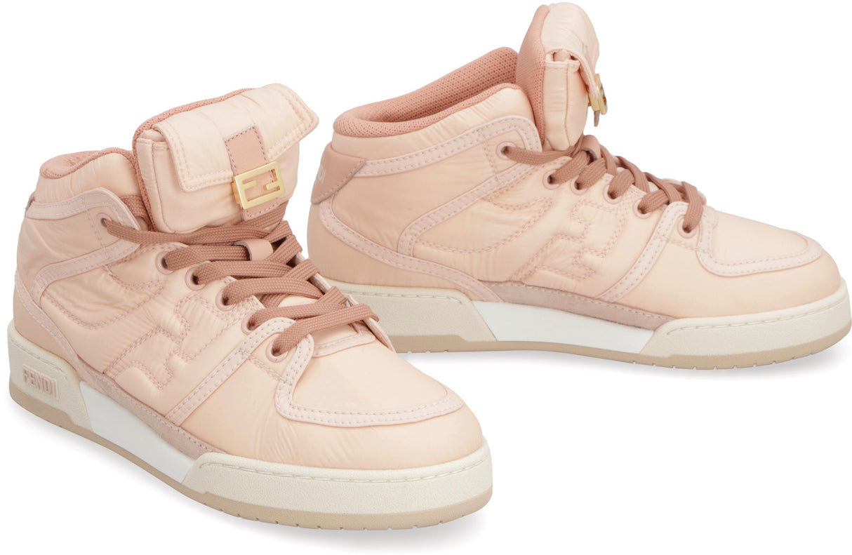 FENDI Elevate Your Style with the Chic FW24 High-Top Sneakers for Women