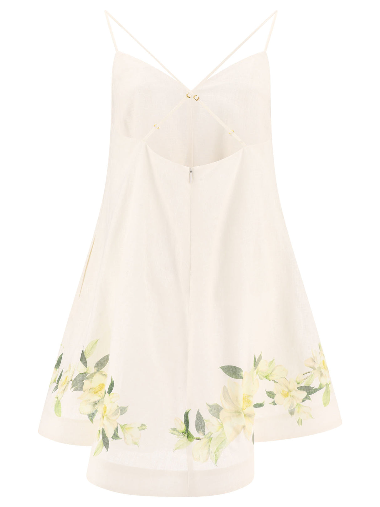 ZIMMERMANN Harmony Swing Dress in White – Perfect for the Spring/Summer Season