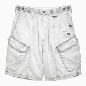 MAISON MIHARA YASUHIRO	 Light Grey Cotton-Blend Bermuda Shorts for Men