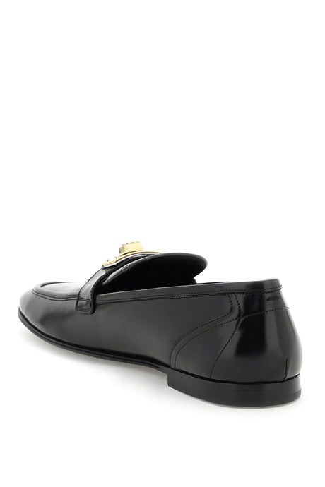 DOLCE & GABBANA LEATHER LOAFERS