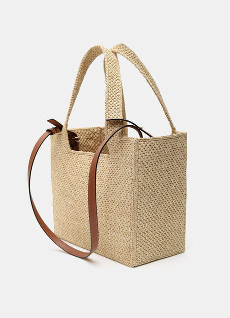 LOEWE Medium Natural Beige Tote Handbag for Women - SS24