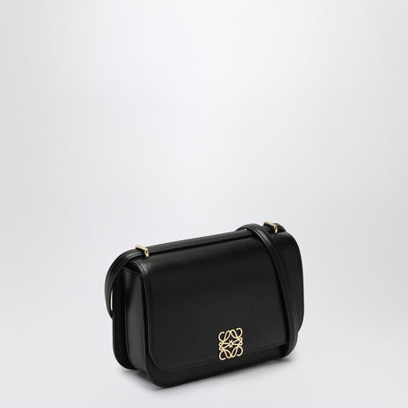LOEWE Elegant Small Black Leather Crossbody Handbag