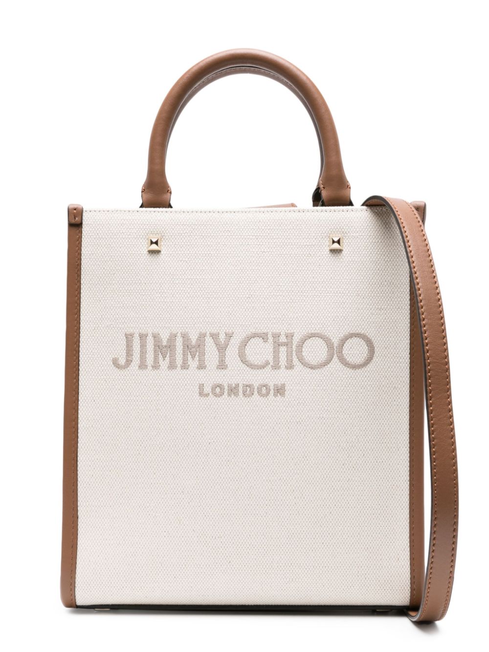 JIMMY CHOO Beige Avenue Tote Handbag for Women