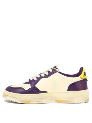 AUTRY Vintage-Inspired Purple Sneakers for Women