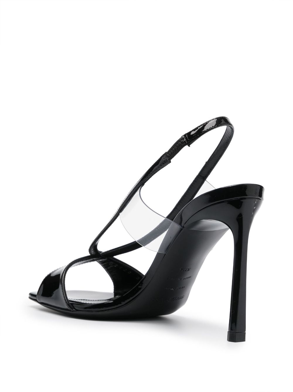 SERGIO ROSSI Statement-Making 105MM Leather Sandals for Women
