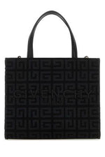 GIVENCHY Mini Black Cotton-Acrylic Tote Bag for Women - Spring/Summer 2024 Collection