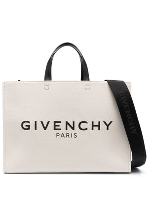 GIVENCHY Beige and Black Tote Bag - SS24 Collection