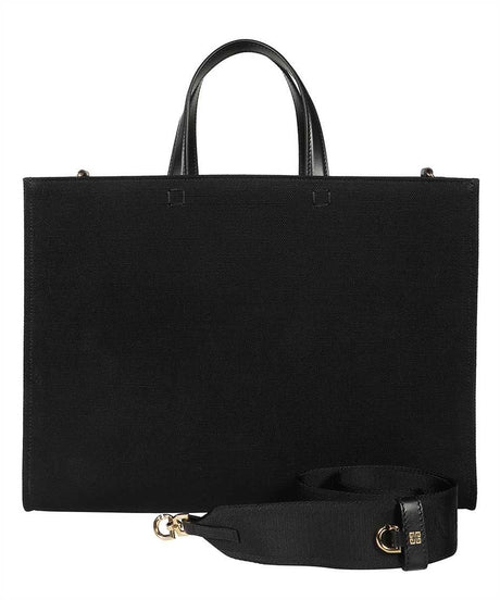 GIVENCHY Medium Black Cotton Blend Tote Handbag for Women