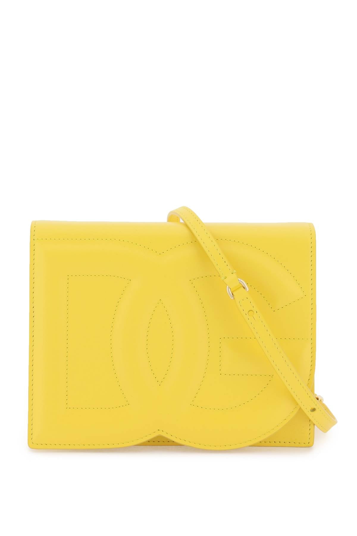 DOLCE & GABBANA Fashionable Yellow Crossbody Handbag for Women - SS24 Collection