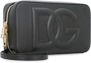 DOLCE & GABBANA Smooth Leather Camera Crossbody Bag for Women - SS24 Collection