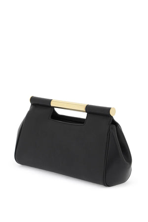 DOLCE & GABBANA Sicily Clutch in Black Leather - SS24 Collection