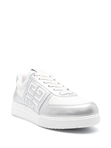 GIVENCHY Sleek SILVERY Low-Top Sneakers for MEN