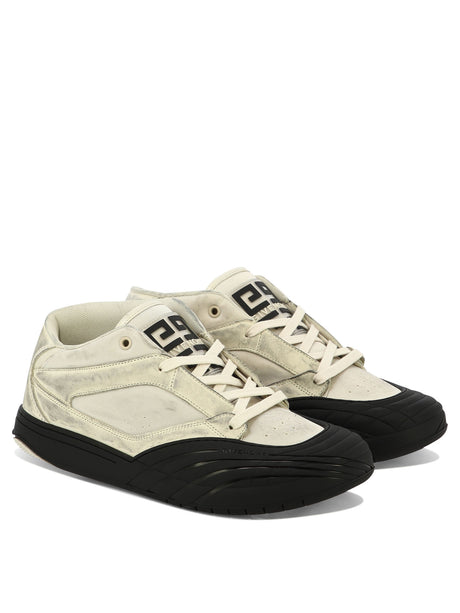 GIVENCHY Luxury Tan Calf Leather Men's Sneakers for SS24