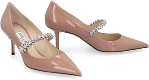 JIMMY CHOO Elegant Ballet Pink Patent Leather Pumps for Women