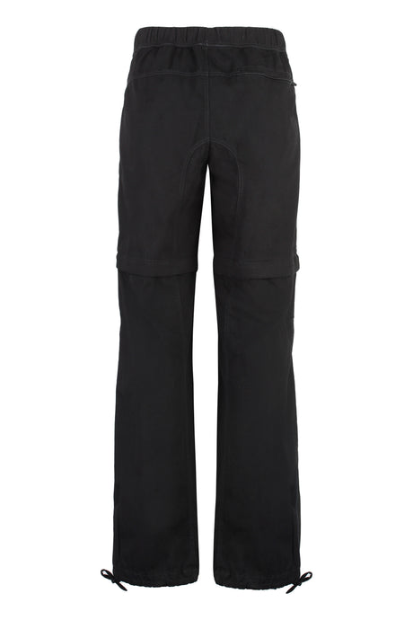 GIVENCHY Men's Black Cotton Trousers for FW23