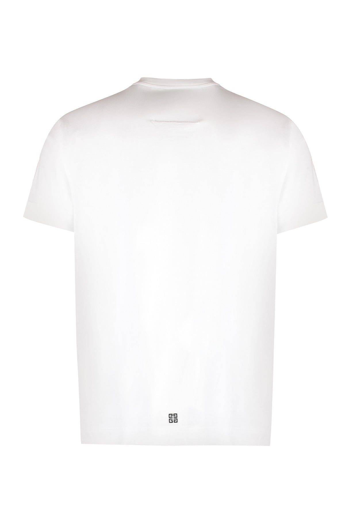 GIVENCHY Classic White Cotton T-Shirt for Men