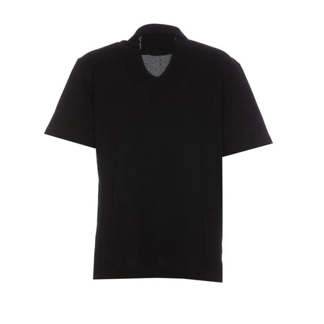 GIVENCHY Men's Classic Black Polo Shirt with Branding