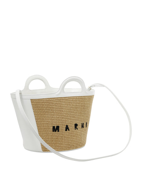 MARNI Tropicalia White Handbag for Women