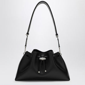 JIMMY CHOO Fashionable Black Leather Bucket Handbag for Women - FW24 Collection