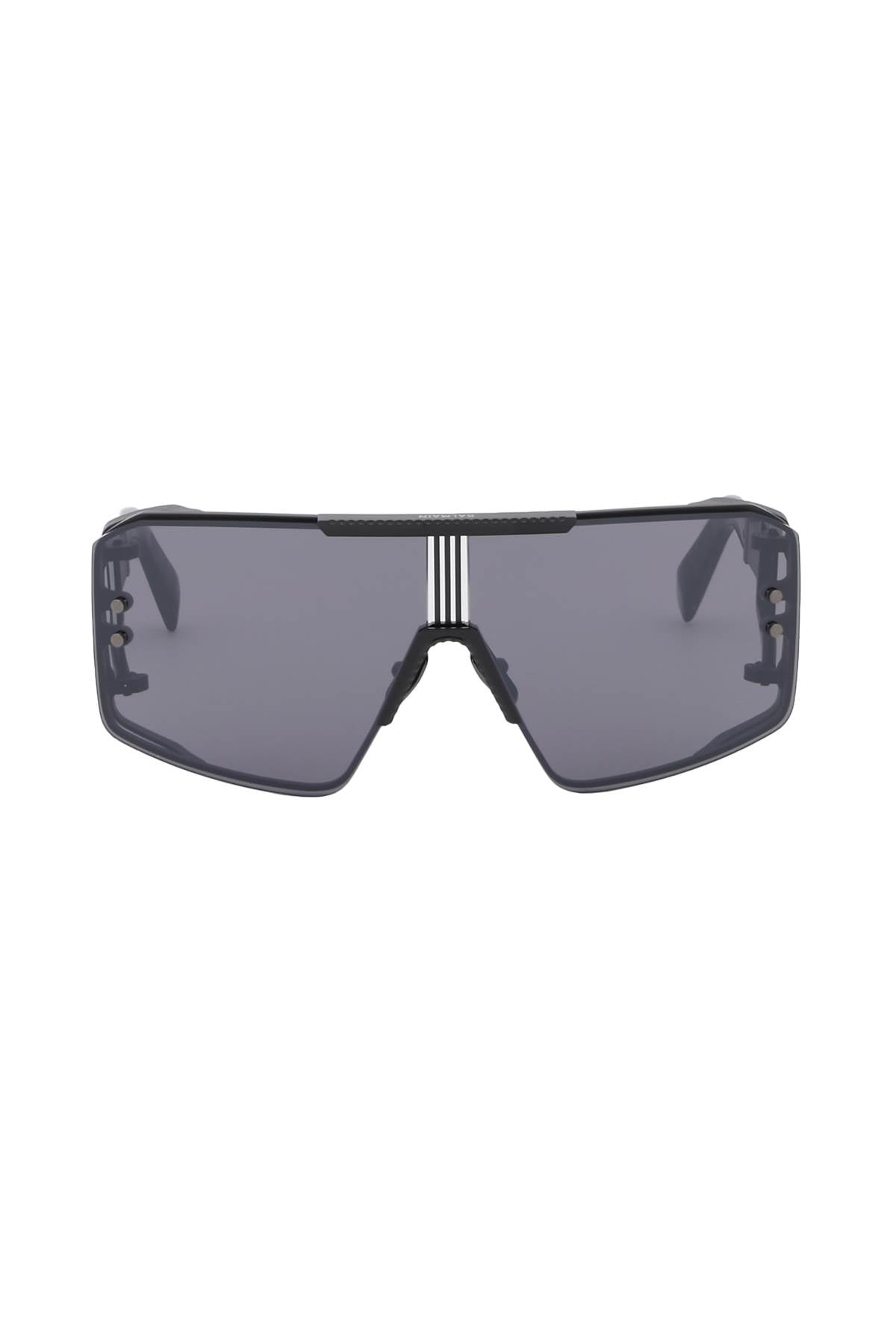 BALMAIN Luxurious Titanium Mask Sunglasses for Women | FW23 Collection