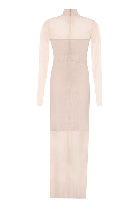 GIVENCHY Pink Lace Dress for Women SS24