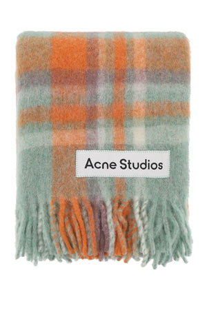 ACNE STUDIOS Extra Large Fringed Scarf for Women in Mixed Colors - FW23