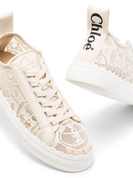 CHLOÉ Chic Mildbeige Sneakers for Women - SS24 Collection