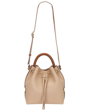 Nomadbeige Calf Leather Bag - CHLOÉ SS24 Collection