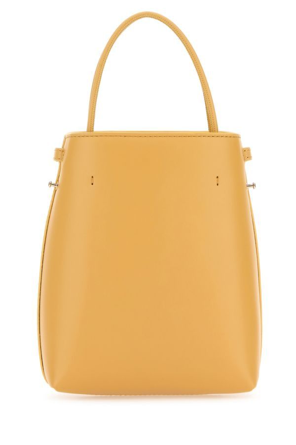 CHLOÉ Yellow Micro Leather Bucket Handbag for Women - SS24 Collection