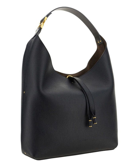 CHLOÉ Stylish Leather Shoulder Handbag for Women in Black - SS24 Collection