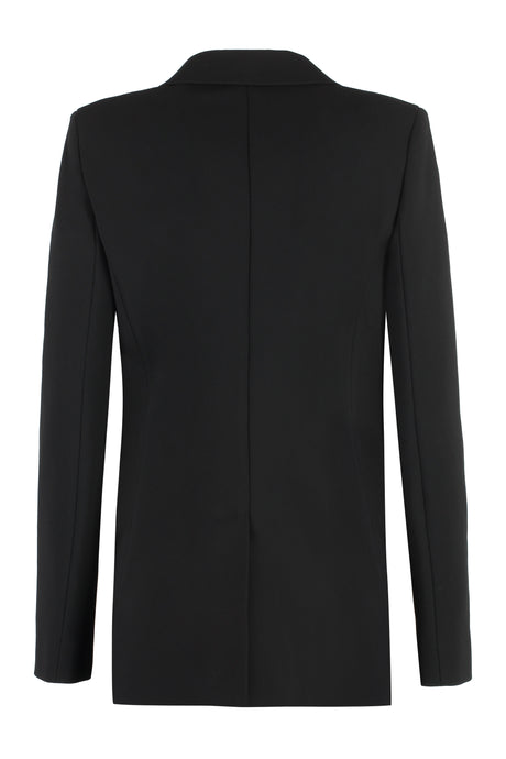 MAX MARA Sleek Black Single-Breasted Jacket for Women
