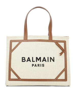BALMAIN Beige Tote Handbag for Women - SS24 Collection