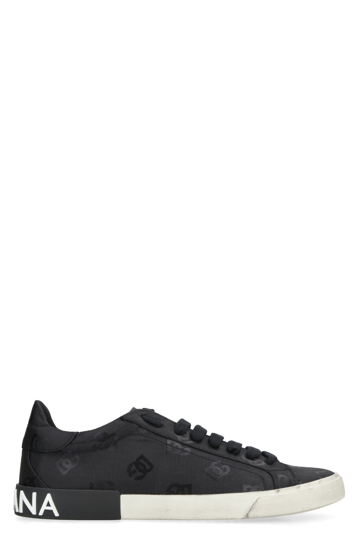 DOLCE & GABBANA Stylish Black Low-Top Sneaker for Men - FW23 Collection