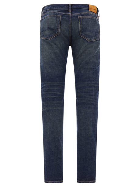 TOM FORD Men's Blue Skinny Jeans for SS24
