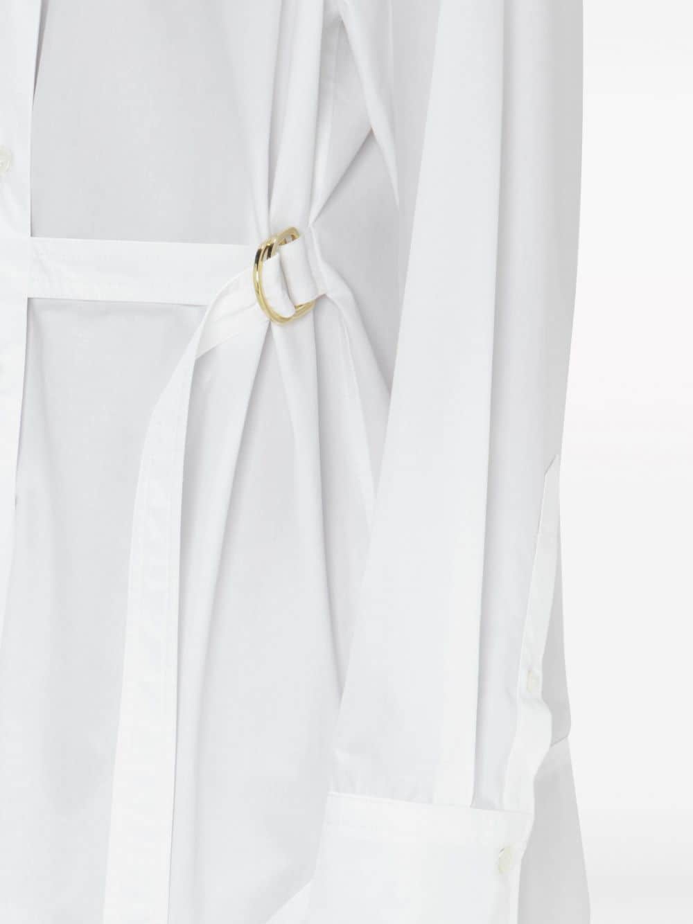 JW ANDERSON Deconstructed White Vest for Women - SS24 Collection