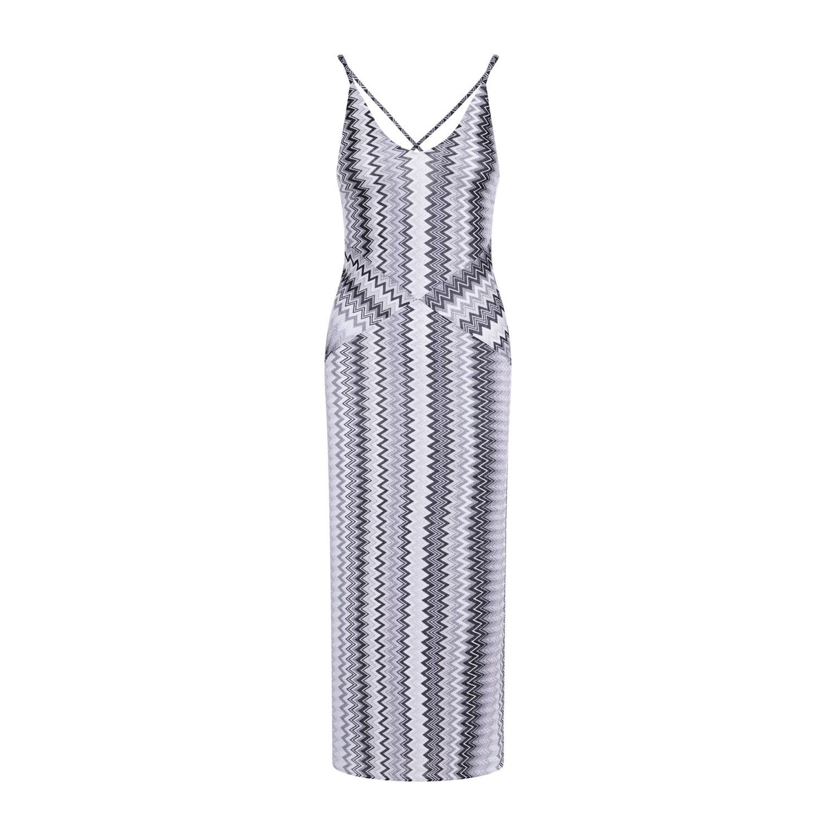 MISSONI Tan Long Dress for Women - FW23 Collection