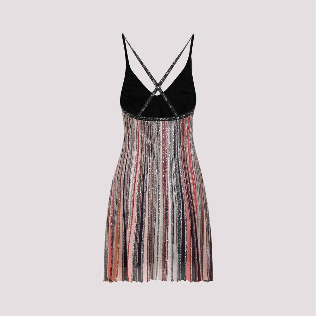 MISSONI Multicolored Short Dress for Women | SS24 Collection by Elite Italian Designer