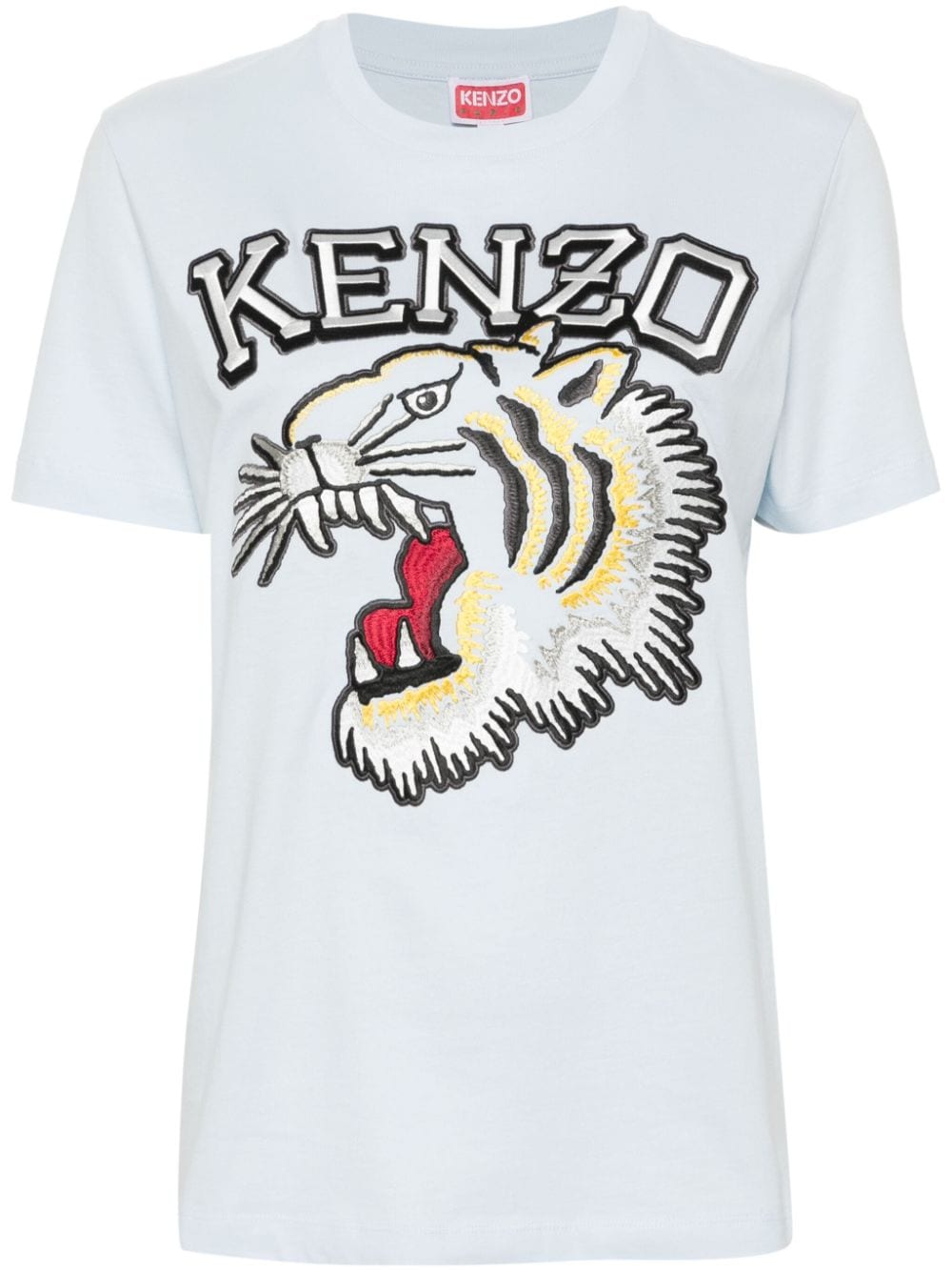KENZO Floral Embroidered T-Shirt