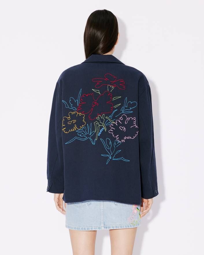 KENZO Stylish 100% Cotton Jacket for Women - SS24 Collection