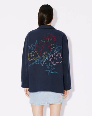 KENZO Stylish 100% Cotton Jacket for Women - SS24 Collection
