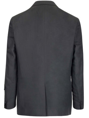 FENDI Men's Gray Single-Breasted Blazer for SS22