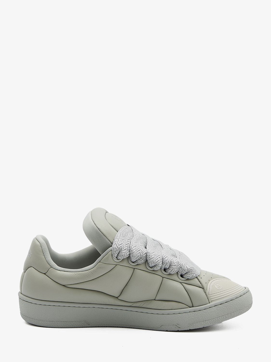 LANVIN Grey Curb XL Low Top Sneakers for Men - FW23 Collection