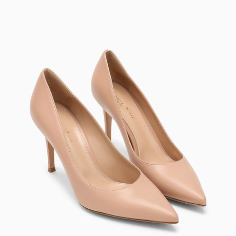GIANVITO ROSSI Peach Leather Pumps for Women - SS24 Collection