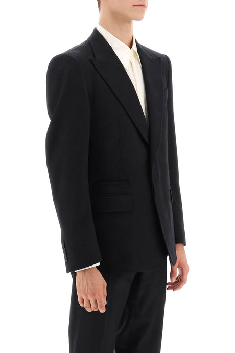 SICILIA男士单排扣字母簇花夹克外套-男士设计师外套